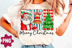 Preppy Christmas Santa Christmas Tree Product Image 2