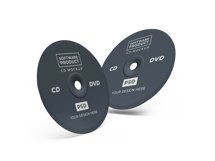 Compact Disc CD DVD Mockup Template Bundle 2 Product Image 11