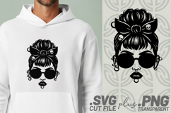 4x Teacherlife Bear Ear Sunglass Skull Women SVG Cut Files Product Image 4