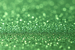 Pastel Green Glitter Bokeh Background Light Shimmer Texture Product Image 1