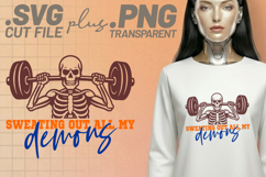 4x Fitness One Better Every Day Demons SVG Cut Files Shirt Product Image 4