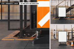 Sidewalk Sign Stand Mockup Product Image 4