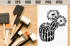 Stencils Blooming Cactus Product Image 4