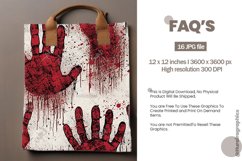 Distressed Horror Digital Papers, Scary Pattern Product Image 2