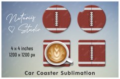 Football Mini Bundle - Tumbler, Mug, Pen, Coaster. Product Image 4
