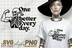 4x Fitness Dont Sweat It I Sparkle One Better SVG Cut Files Product Image 4