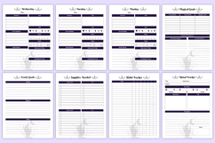 2026 Witchy Planner Canva template Product Image 4