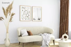 Living room Mockup, Interior mockup PSD JPG PNG Product Image 3