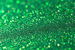 Deep Emerald Green Glitter Bokeh Background Jewel Texture Product Image 1