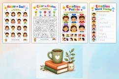 Little Minds Emotions Workbook Product Image 4