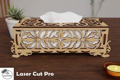 Glowforge napkin holder | personalized wedding napkins box Product Image 5