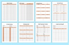 2025 Budget Planner Bundle Canva Product Image 4