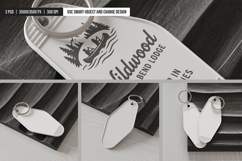 Vintage Hotel Key Tag Mockup Product Image 4