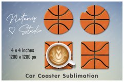 Basketball Mini Bundle - Tumbler, Mug, Coaster. Product Image 4