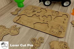 Montessori Animal Toy Puzzles for Kids Ages 1-2-3-4-5 Product Image 5