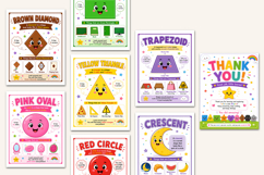 Colors and Shapes Flash Cards Product Image 4