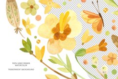 Easter bunny clipart &amp; card templates. Eggs, Wreath, Rabbits Product Image 4