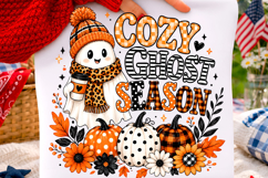 Cozy Fall Halloween Pumpkin PNG Product Image 5