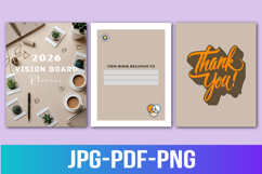 vision board planner Product Image 4