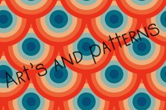 Vintage pattern with circles Product Image 3