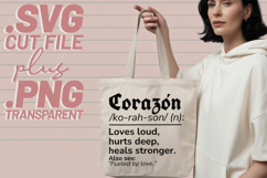 4x Reina Simpatica Sassy Corazon Definition SVG Cut Files Product Image 4