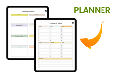 2026 Digital Life Goals Vision Board Workbook Product Image 2