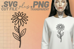 4x Floral SVG Rose Daisy PNG EPS Cut Files Cricut Crafts Product Image 4