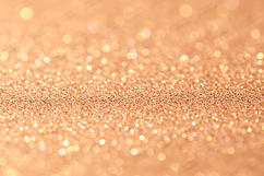 Warm Rose Gold Glitter Background Subtle Bokeh Texture Product Image 1