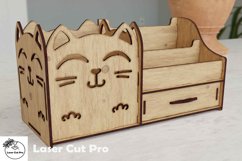 Desktop organizer, Jewelry Organizer with drawer Product Image 5