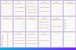 2024 Essentials Planner Canva Interior Product Image 4