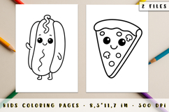 Kawaii Food Coloring Bundle - Pages for Kids Product Image 7