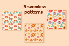 Retro Groovy 70s Clipart Bundle Product Image 4