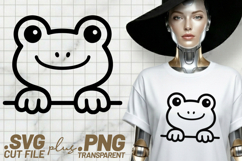 4x Cow Fox Pig Frog Peek SVG Cut Files Shirt Design Product Image 4