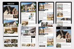 Minimalist Real Estate Newsletter Template Product Image 3