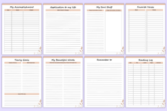 2026 Bible &amp; Devotional Journal Canva Template Product Image 4