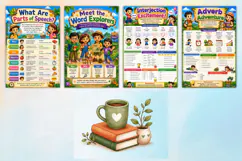 Kids’ Parts of Speech Adventure Book Product Image 4