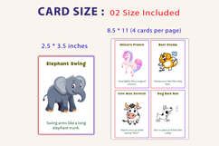 Kids Animal Movement Somatic Cards Product Image 7