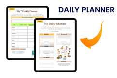 2026 Digital ADHD Time Management Worksheets Product Image 4