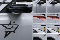 Car Sticker Mockup Product Image 4