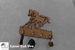 Running Horse Wall Coat Rack Wall Door Hook Lamp Hanger Product Image 4