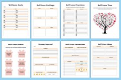 2024-2025 Self-Love Workbook Canva Product Image 4