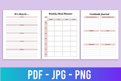 2025-2026 Self-Care Planner Product Image 4