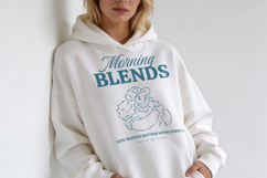 Morning Blends Whimsical T-Shirt Design Product Image 4