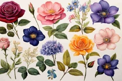 Flowers Vintage Book Herbarium Product Image 2