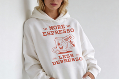 Retro Coffee T-Shirt 70s POD Design Product Image 4