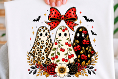 Halloween Ghost &amp; Coquette PNG Sublimation Designs Product Image 5