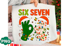 6 7 67 Meme Christmas Xmas PNG Product Image 2