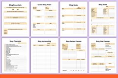 2024 Blog Planner Canva Interior Product Image 4