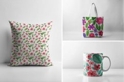 Vibrant Floral and Leafy Pattern Set Product Image 4
