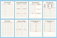 Editable Baby Shower Planner Canva Interior Product Image 4